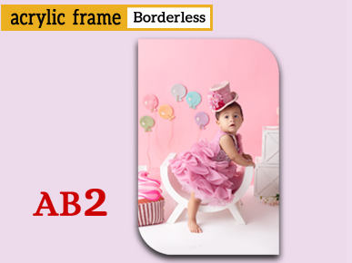 Acrylic Frame Borderless -AB2